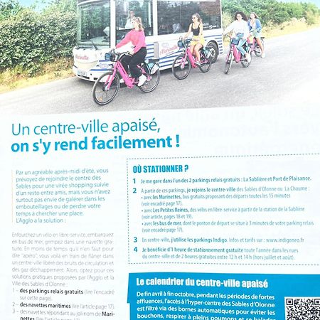 Plein Centre Maison Appartement 100 M De La Plage 150 M Du Port لي سابلِ دولونْ المظهر الخارجي الصورة